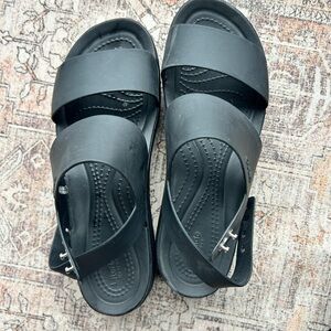 CROCS Black Women's Sandals